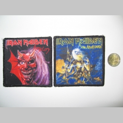 Iron Maiden ofsetová nášivka po krajoch obšívaná  cca. 9x9cm  cena za 1ks!!!